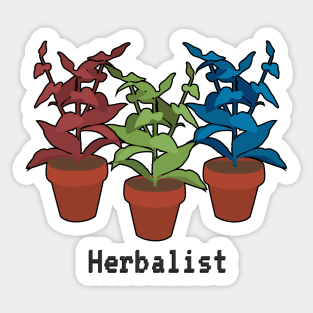 Healing plants Sticker